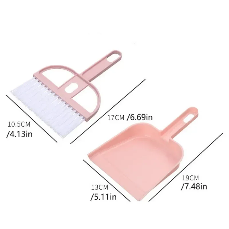 Conjunto de Limpeza para Pets Plástico 19 cm com Vassoura e Pá - Image 2