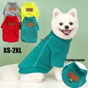 moletom para cães pequenos