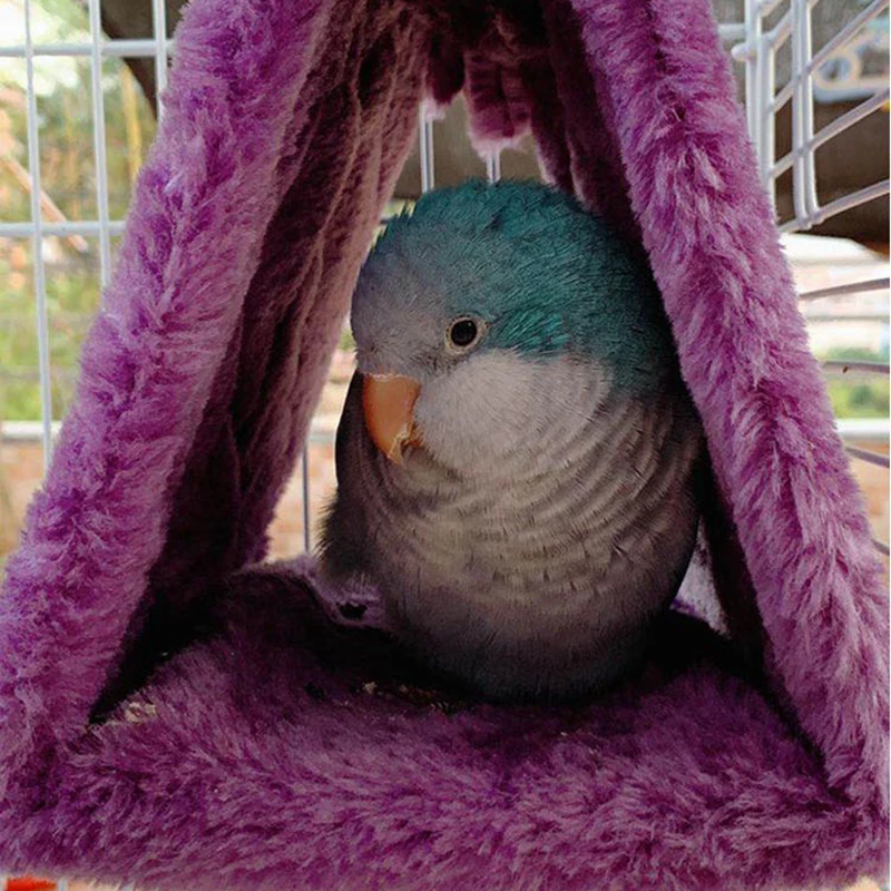 Tenda Suspensa para Pássaros de Pelúcia com 2 Ganchos - Image 6