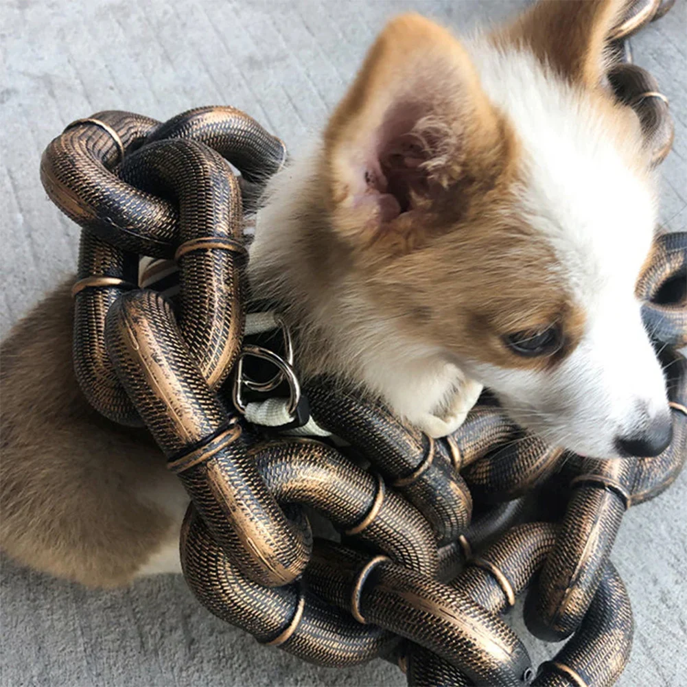 Coleira Corrente para Cães de Plástico com 1,5 m - Imagem 3