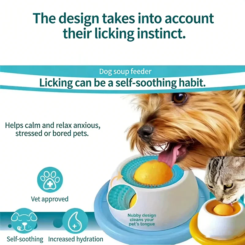 Tapete de Lamber para Cães e Gatos com Base Antiderrapante - Imagem 4