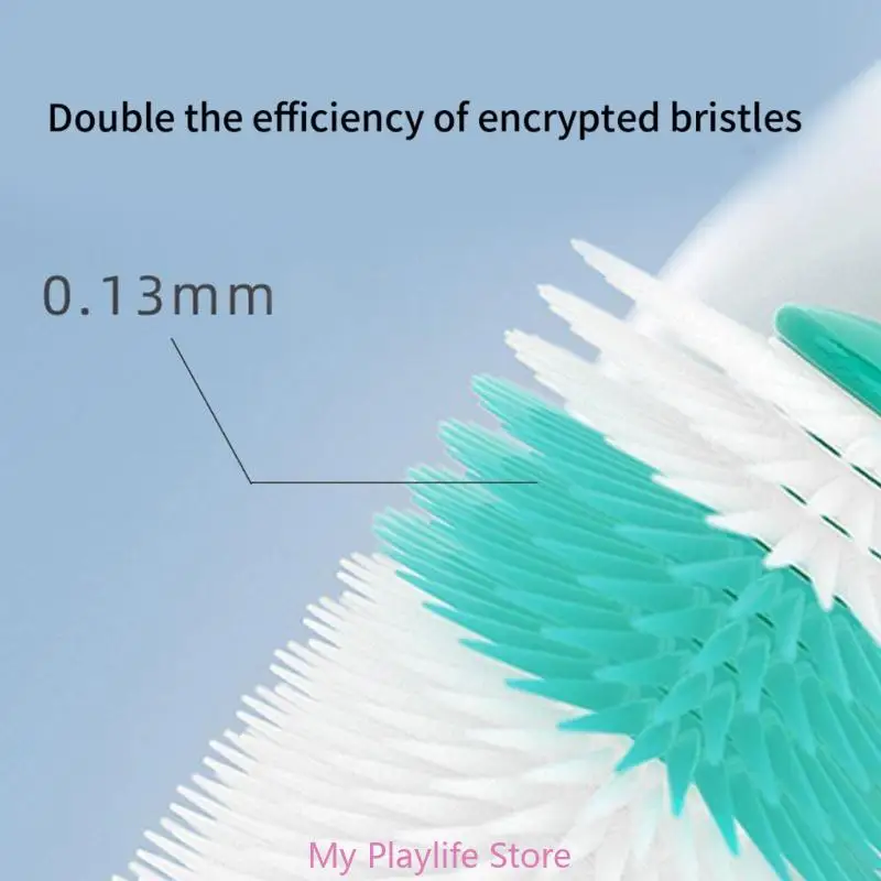 Escova de Dentes para Cães e Gatos Pequenos de Silicone Macio - Imagem 6