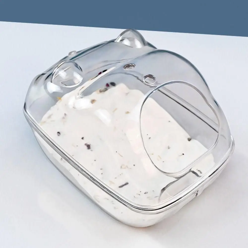 sanitário de acrílico para hamster