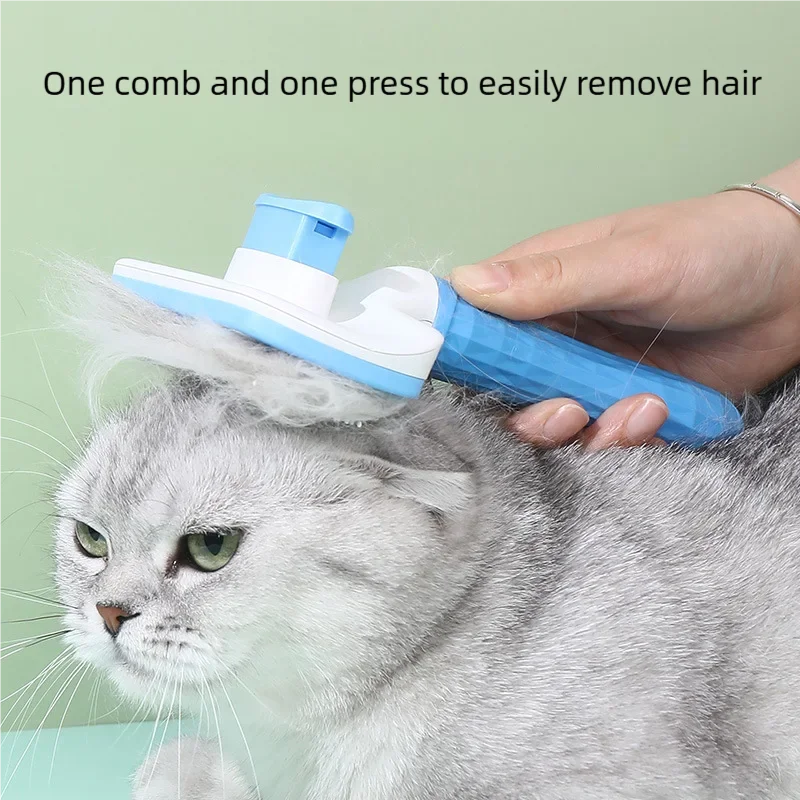 Escova de Pinos para Cães e Gatos com Cabo Antiderrapante - Imagem 3