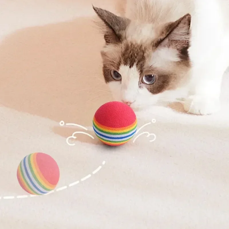 Bolas de Brinquedo EVA para Pets Coloridas 3,5 cm Kit 10 Unidades - Image 6
