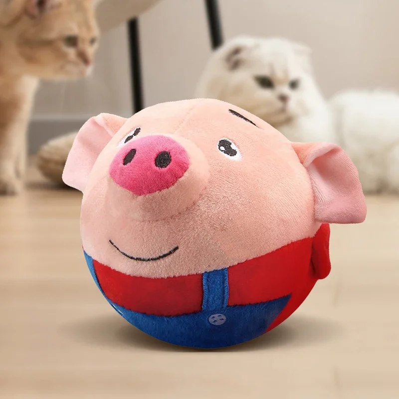 Bola Interativa para Cães de Pelúcia Lavável 15 cm - Imagem 3