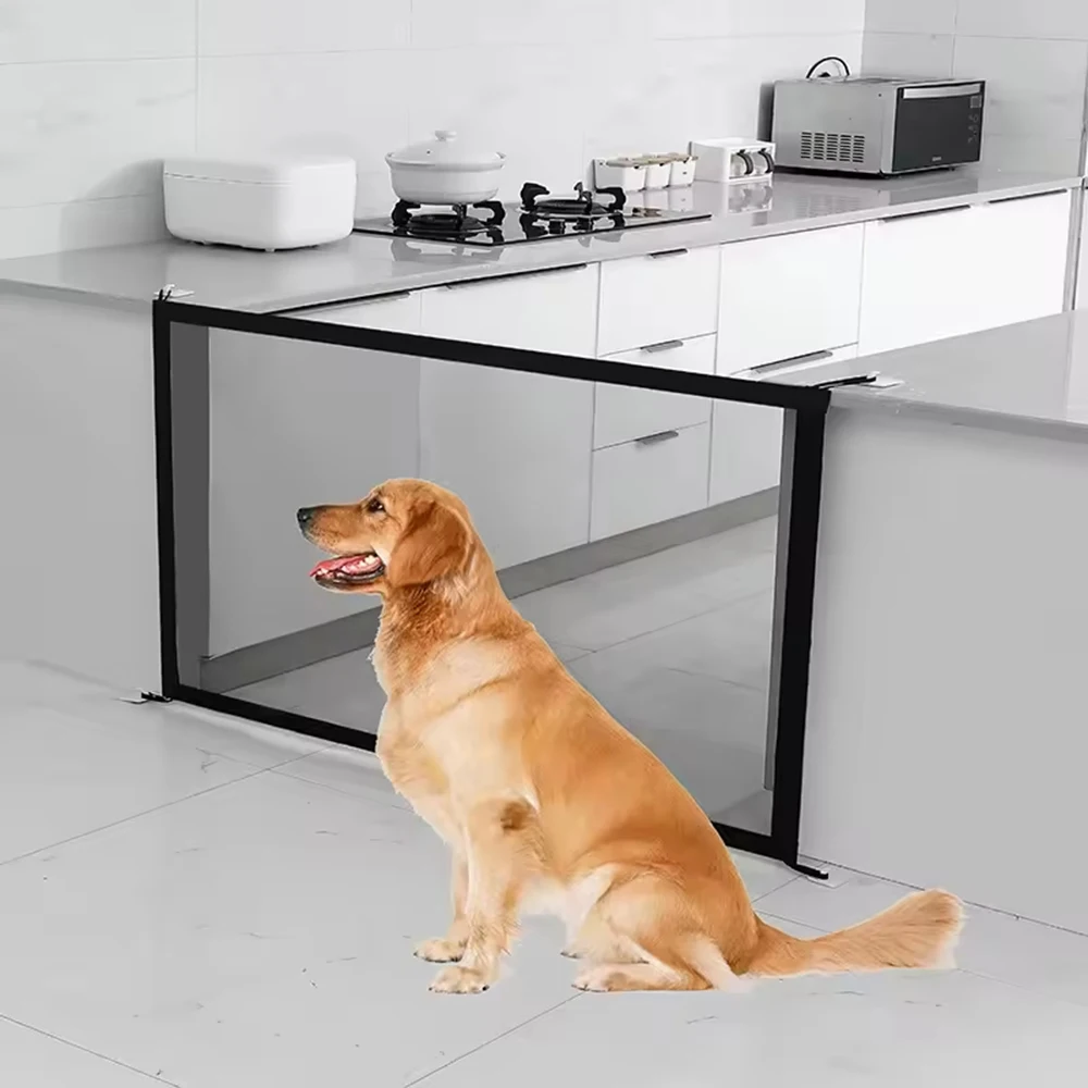 Rede de Isolamento Portátil para Cães Dobrável Sem Perfuração - Imagem 2