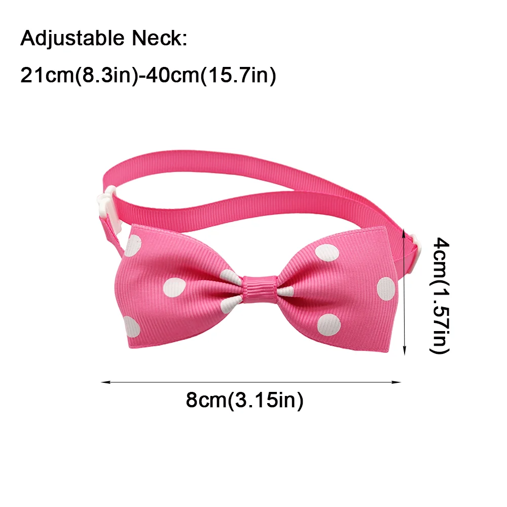 Laços de Fita para Cães e Gatos Ajustável de 21 a 40 cm - Image 5