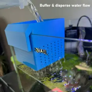 dispensador de água para aquário com difusor