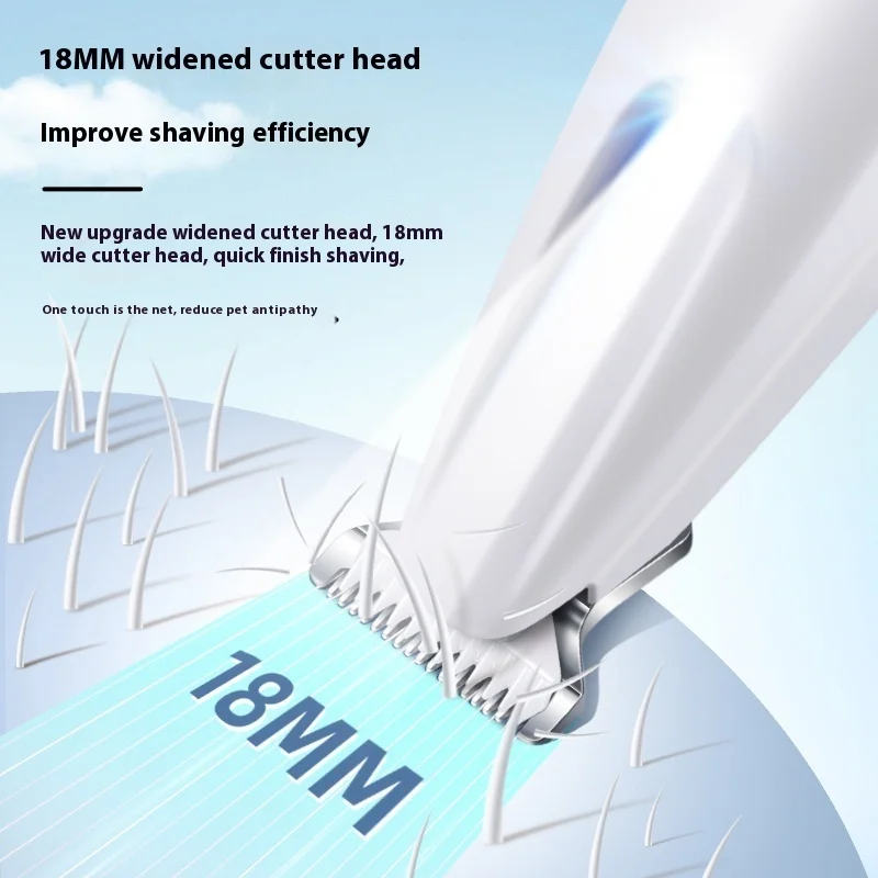 Aparador de Patas para Cães com LED e Lâmina de 18mm - Imagem 2