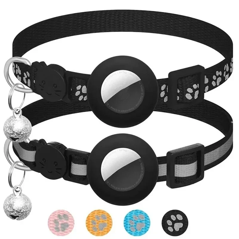 coleira para gato com suporte airtag