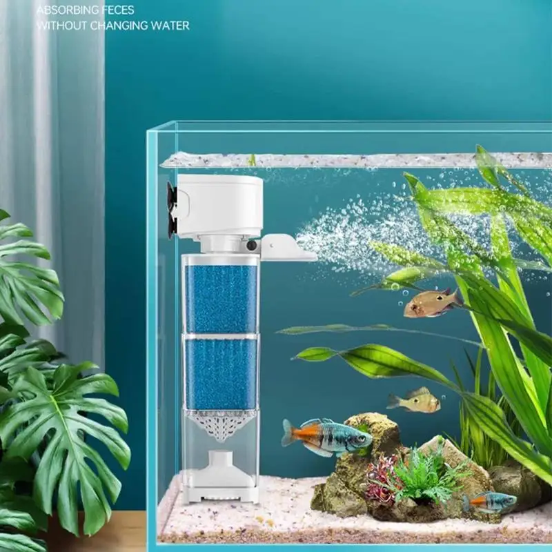 Bomba de Filtro Interno para Aquário 220V Submersível com Aerador - Imagem 2