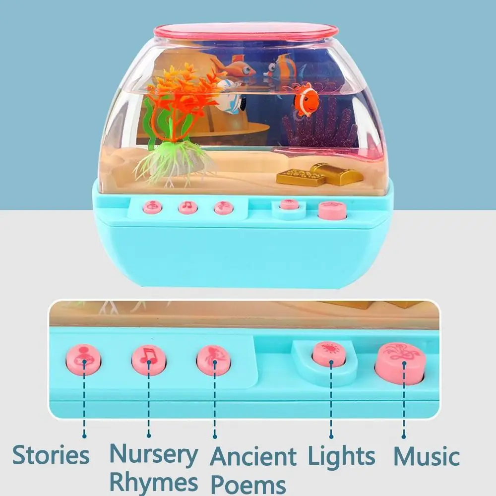 Brinquedo de Aquário Infantil com Música e Luzes para Crianças - Imagem 5
