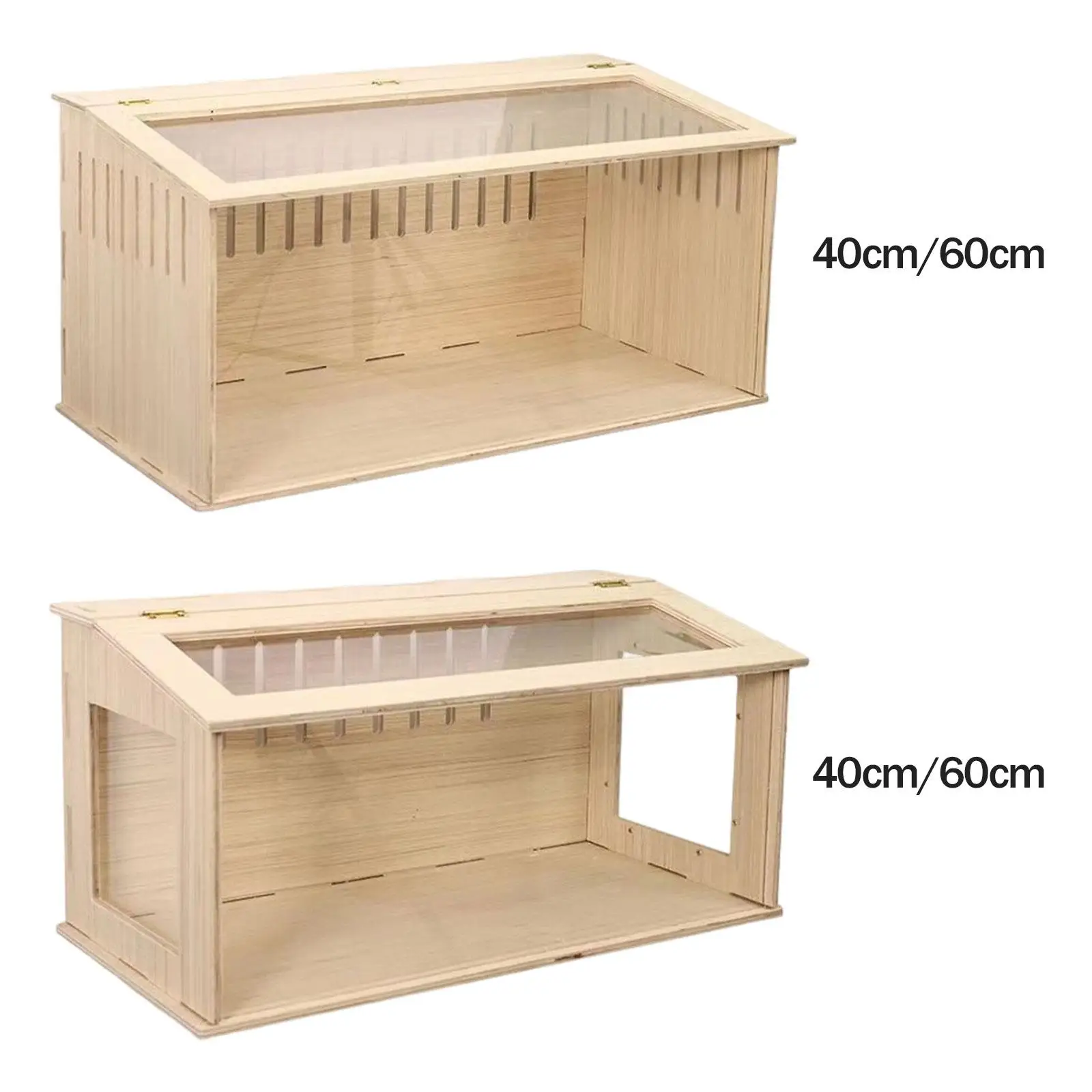 Habitat de Madeira para Hamster com Janela e Ventilação - Image 5