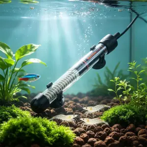 aquecedor submersível para aquário com termostato
