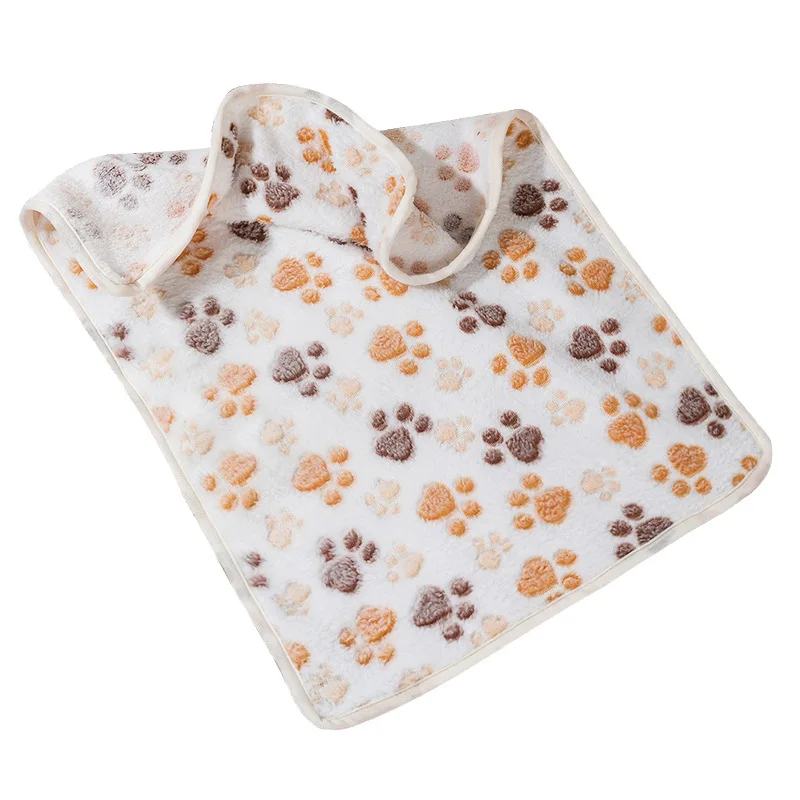 Cobertor para Pets com Estampa de Patas Quente e Macio - Imagem 6