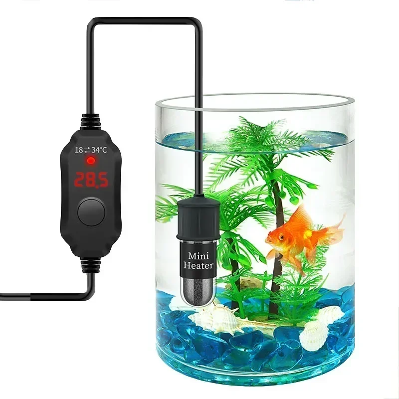 Aquecedor USB para Aquário 10 W com Termostato Digital - Imagem 6