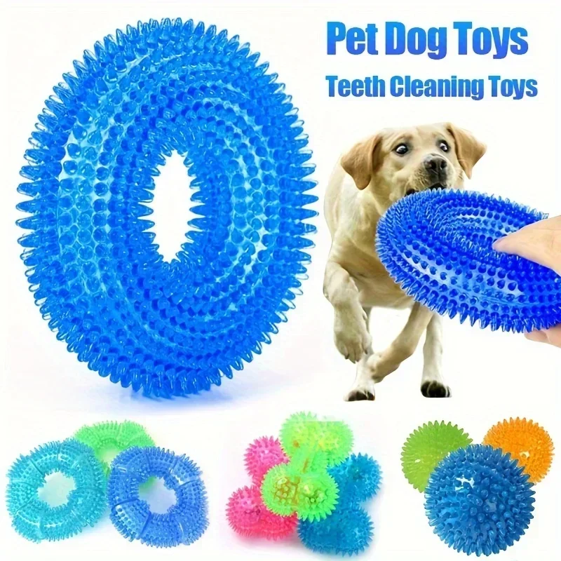 bola sonora para cães resistente à mordida
