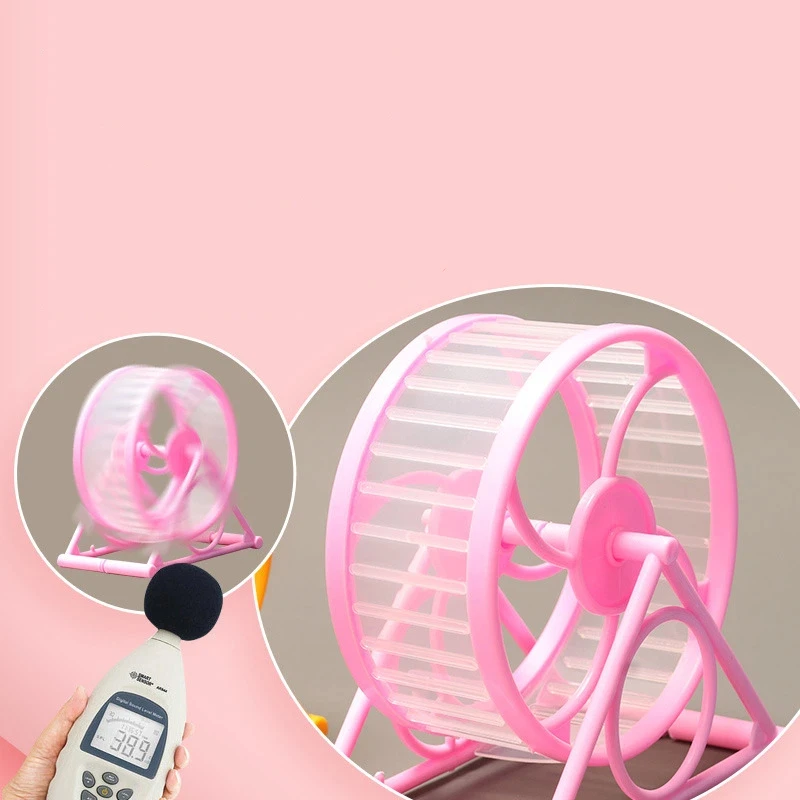 Roda de Corrida para Hamster Silenciosa com Material PVC - Imagem 4