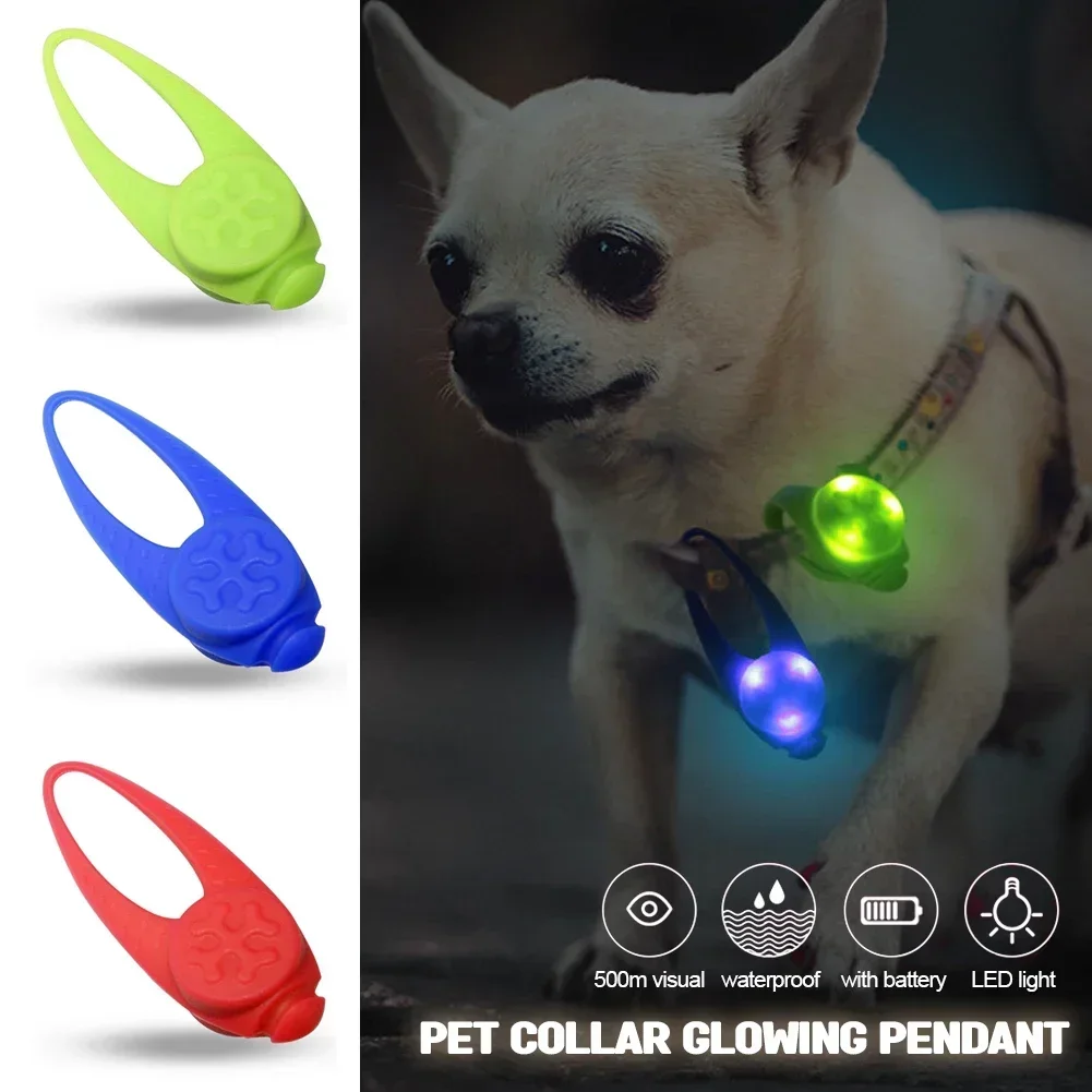 Pingente de LED para Cães e Gatos de Silicone Macio para Coleira - Imagem 4