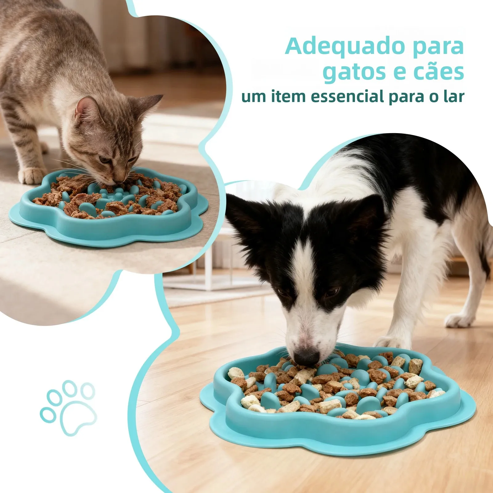 tigela de alimentação lenta para cães e gatos