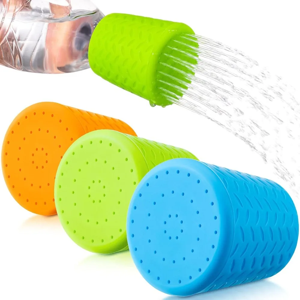 Chuveiro Portátil para Pets de Silicone Universal 5,2 cm para Garrafa - Imagem 3
