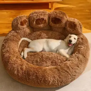 cama sofá para cães e gatos pata de urso