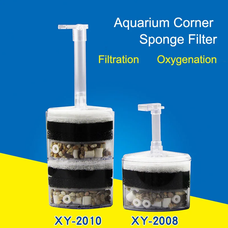 filtro de canto para aquário