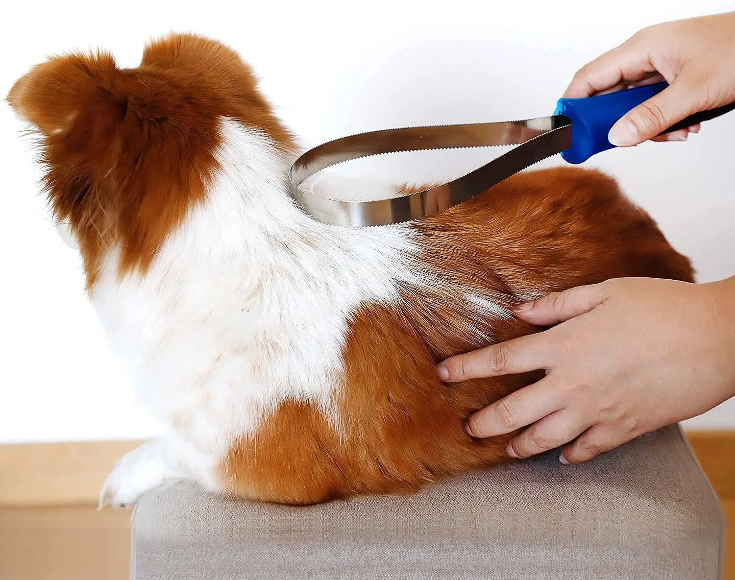 escova de tosa para cães de pelo longo