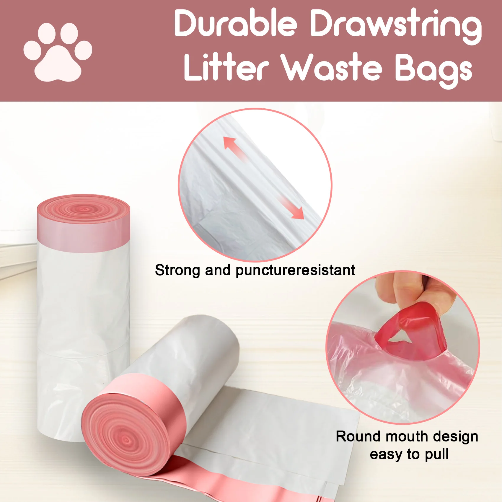 Sacos para Caixa de Areia Automática Extra Grossos 3 Rolos - Image 2