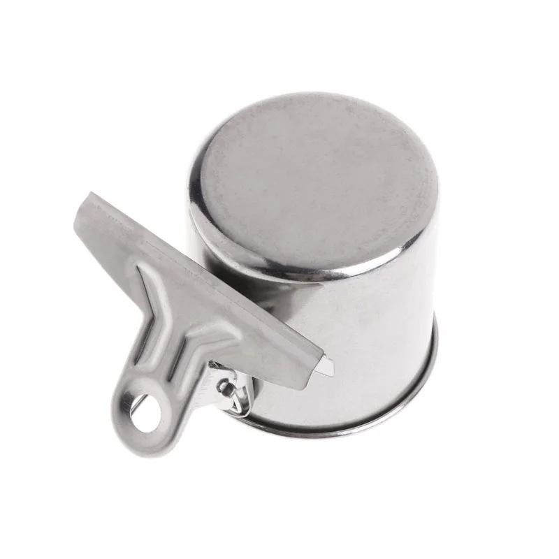 Comedouro para Pássaros Redondo de Aço Inoxidável 5,4 cm - Imagem 5