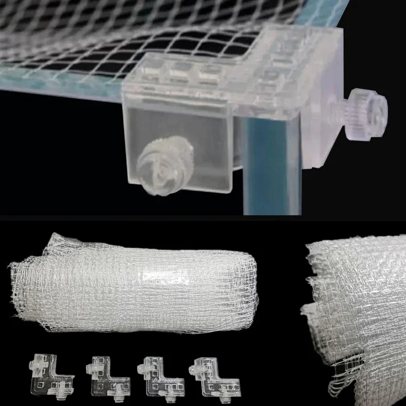 Rede Anti-Salto Vastocean para Aquário Malha 6x6 mm Transparente - Imagem 2
