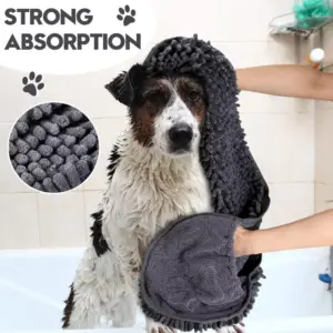 toalha absorvente para cães e gatos