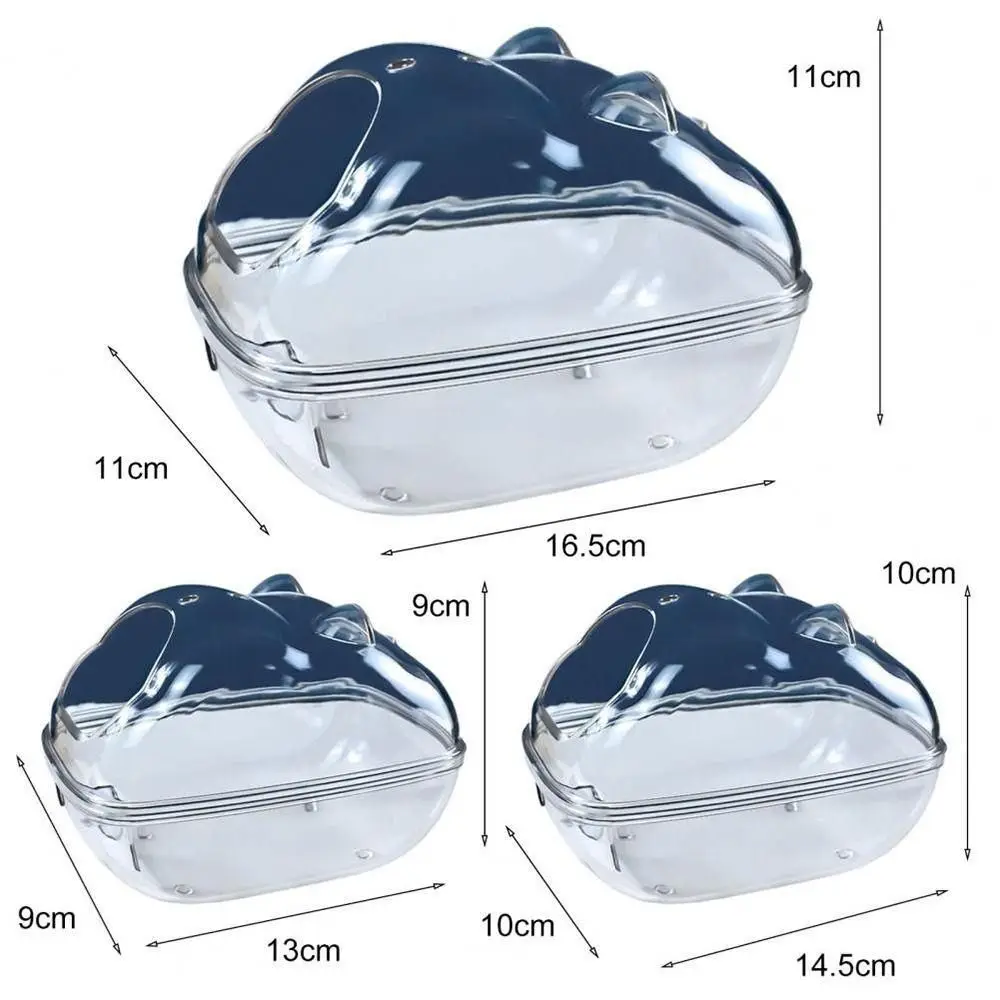 Sanitário para Hamster e Porquinho-da-Índia de Acrílico Transparente - Imagem 6