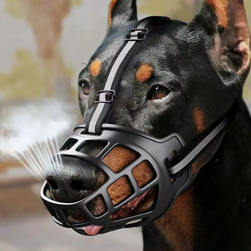 focinheira ajustável para cães