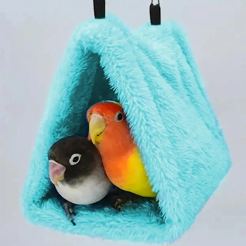 toca de pelúcia para pássaros