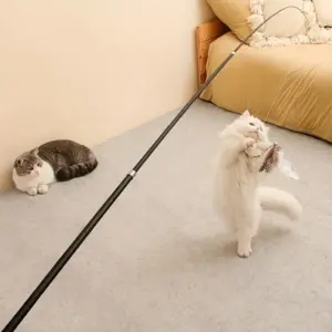 haste telescópica para gatos
