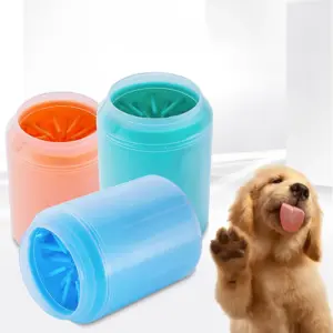 copo limpador de patas para cães