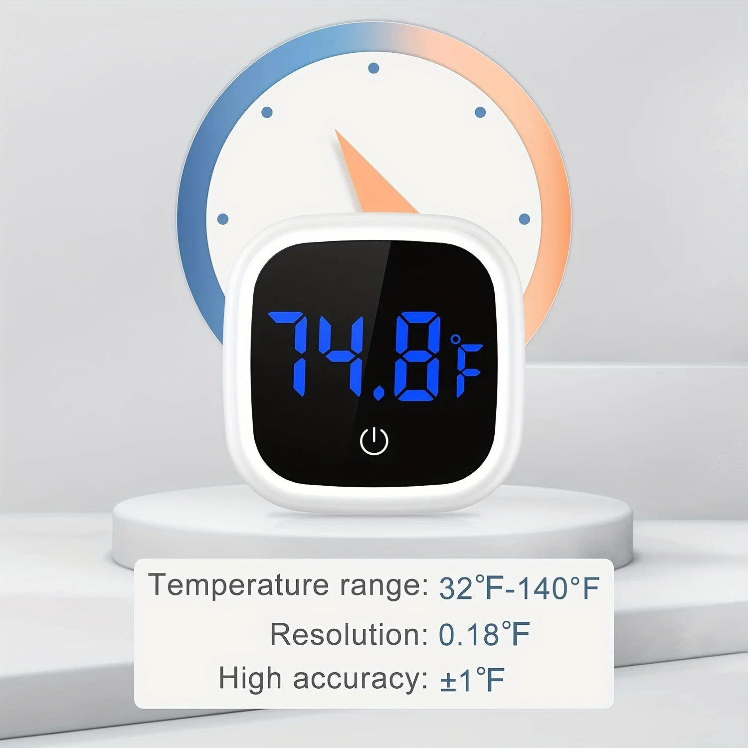 Termômetro Digital para Aquário Display LED 0-60°C - Imagem 4