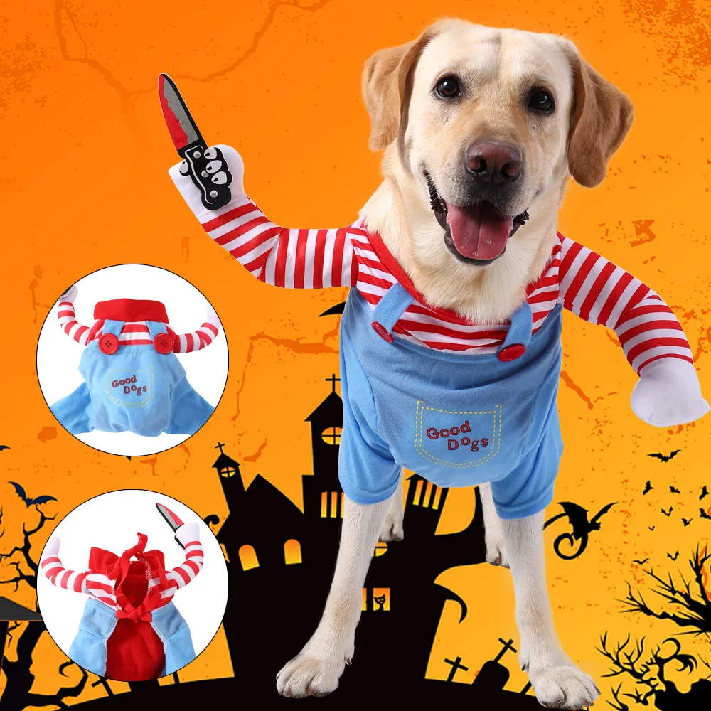 fantasia cosplay para cães e gatos