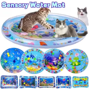 tapete de água sensorial para gatos