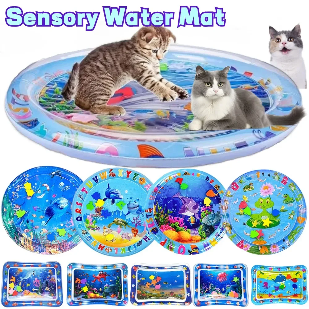 tapete de água sensorial para gatos