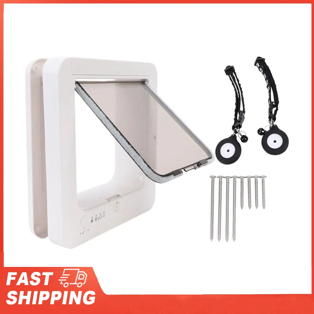 porta automática para gatos com colar