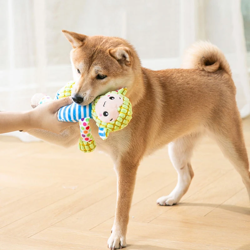 Brinquedo de Pelúcia para Cães e Gatos com Som Interativo - Imagem 6