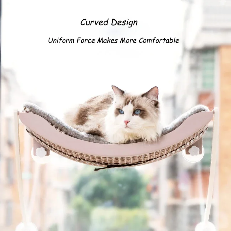 Cama de Rede para Gatos com Ventosa para Janela - Image 4