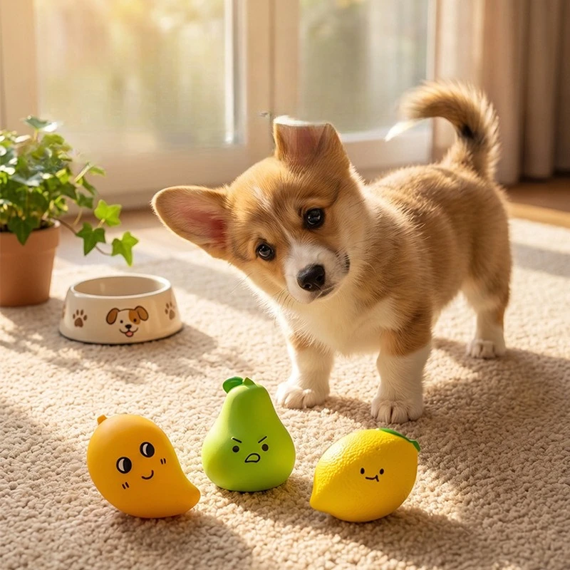 Brinquedo de Látex para Cães Pequenos com Som e Resistente - Image 2