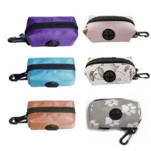 dispensador de sacos para cães com clipe
