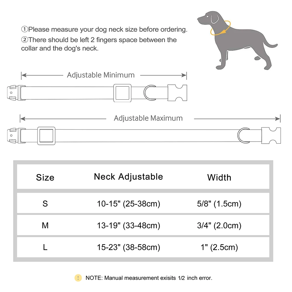 Coleira para Cães de Couro PU Gravada com Fivela de Metal - Image 6