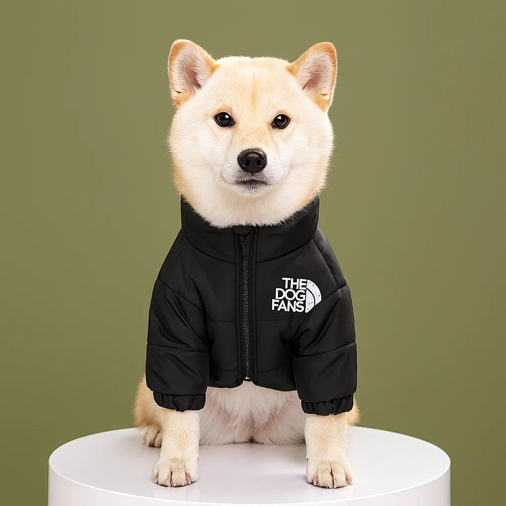 Jaqueta Quente para Cães Pequenos e Médios com Proteção contra Vento - Image 3