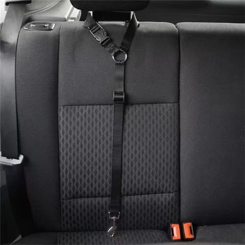 Cinto de Segurança para Cães de Nylon Ajustável para Carro - Imagem 3